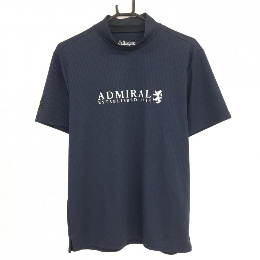 Admiral チェック柄 ハイネックシャツ 半袖 Admiral（アドミラル） 【超美品】アドミラル 半袖ハイネックシャツ