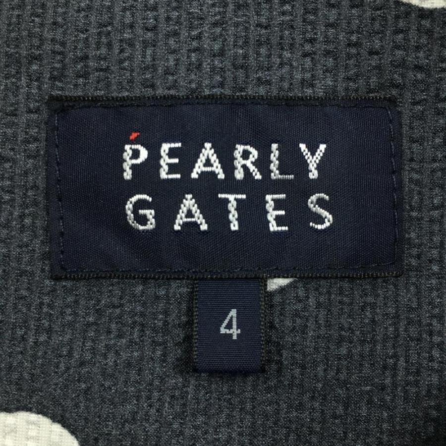 PEARLY GATES（パーリーゲイツ） 【美品】パーリーゲイツ パンツ 黒×白