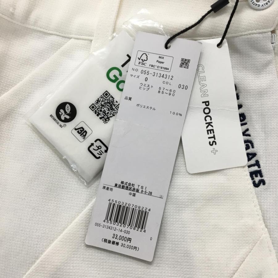 PEARLY GATES（パーリーゲイツ） 【新品】パーリーゲイツ スカート 白