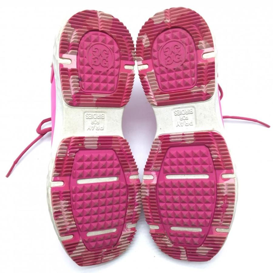 G/FORE（ジーフォア） ゴルフシューズ ピンク×白 G4LS22EF26 スパイク