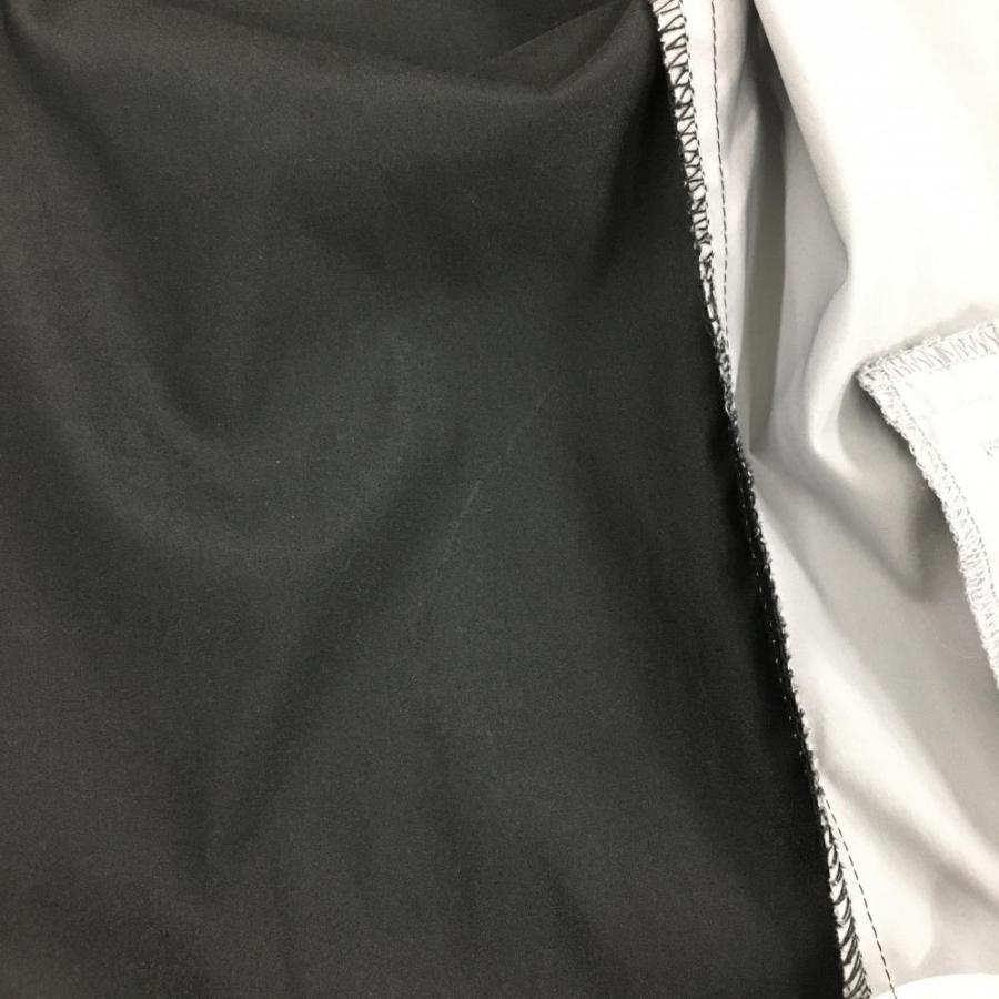 DESCENTE GOLF 【美品】デサントゴルフ ジャケット 黒×グレー 胸元ロゴ