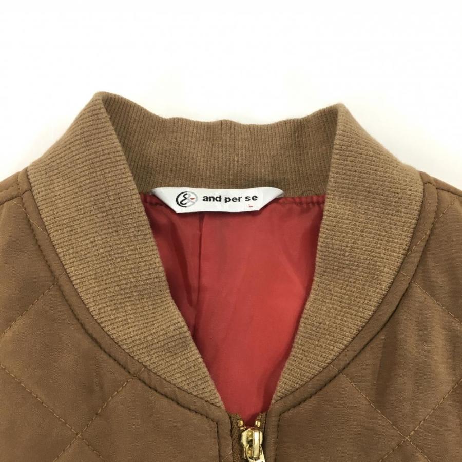 and per se アンパスィ 中綿アウター レディースL 中古ゴルフウェア