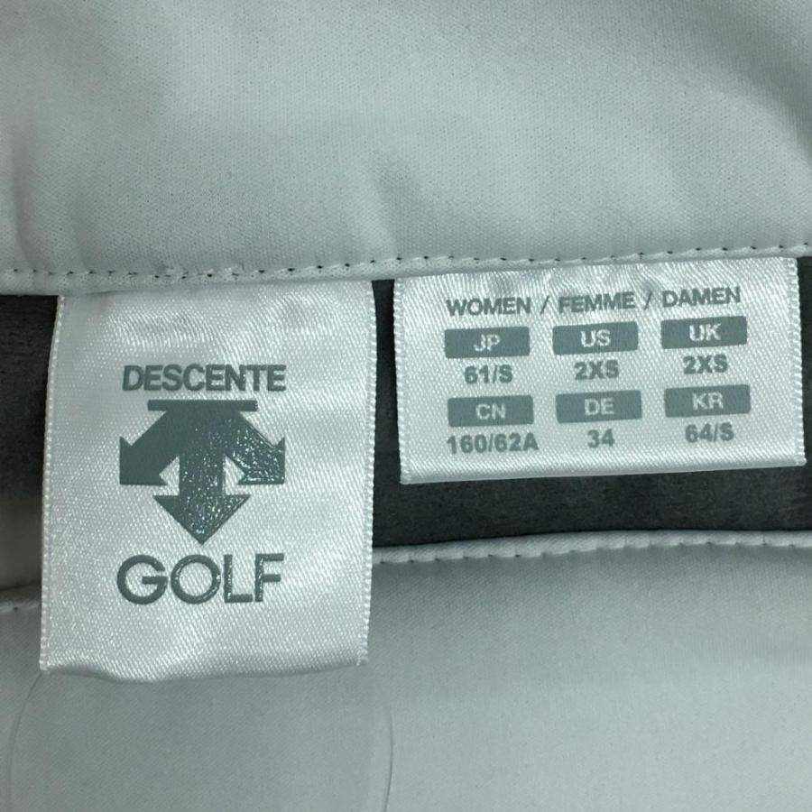 DESCENTE GOLF 【美品】デサントゴルフ 切替ダウンスカート グレー