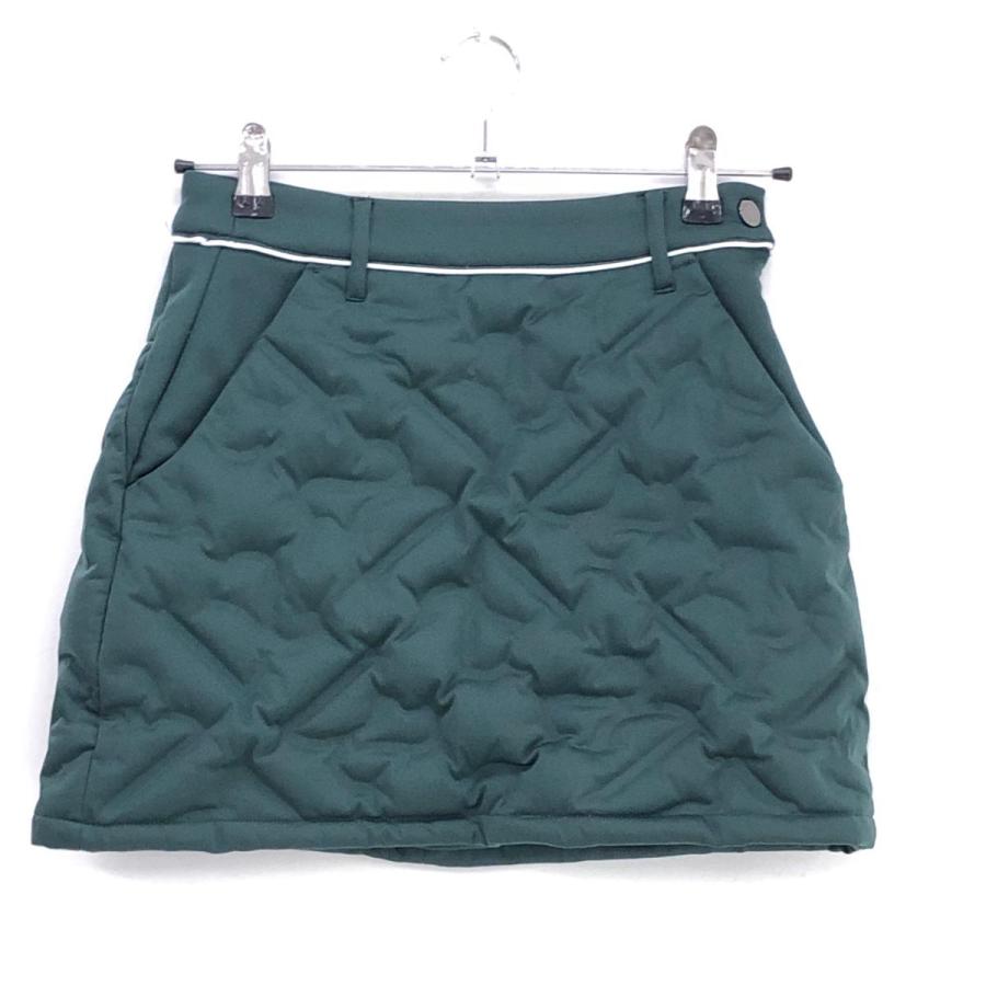 デサント　ゴルフ　レディーススカートSサイズ DESCENTE GOLF 【超美品】デサントゴルフ ダウンスカート グリーン