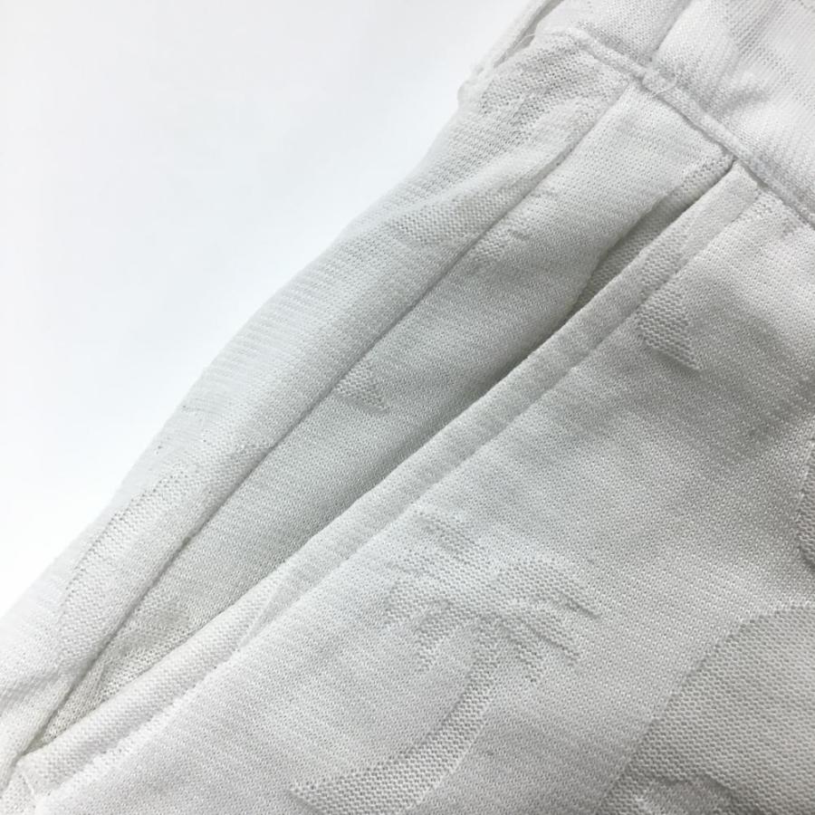 muta MARINE（ムータマリン） ハーフパンツ 白 サーフボード・ヤシの木