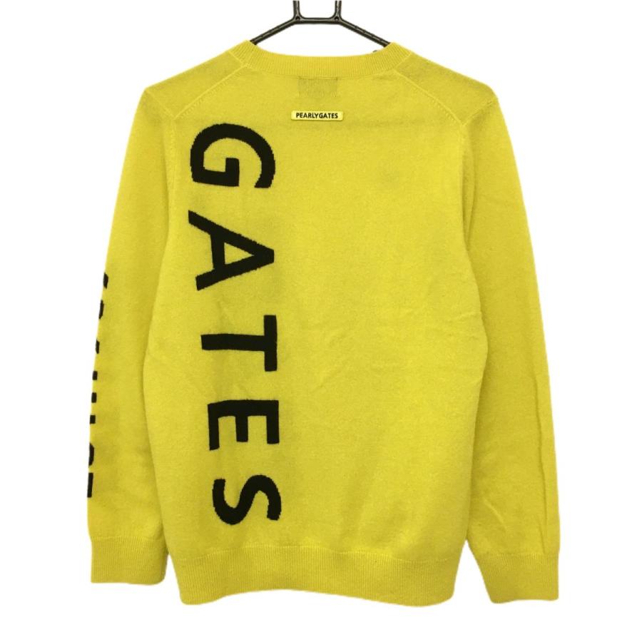 PEARLY GATES（パーリーゲイツ） セーター イエロー カシミヤ100