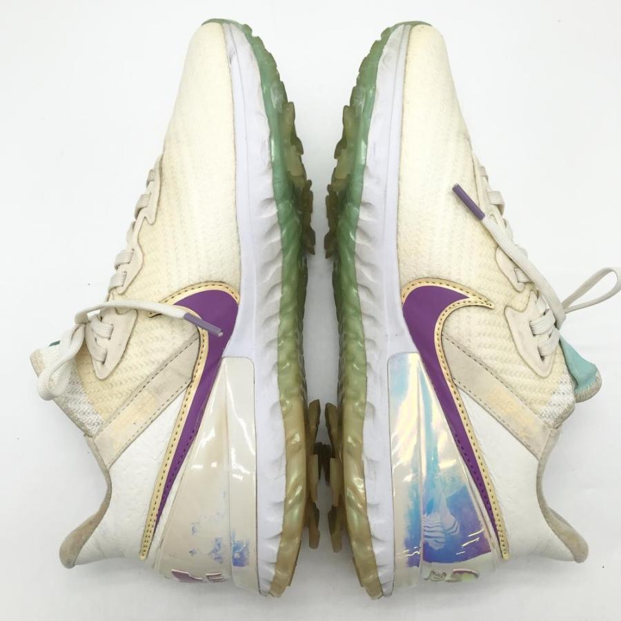 NIKE（ナイキ） ゴルフシューズ 白×パープル DD9601-101 エアズーム