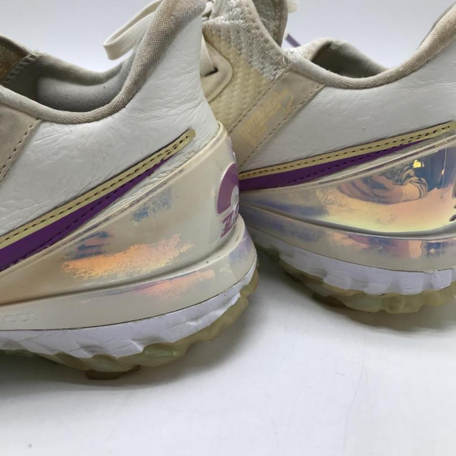 NIKE（ナイキ） ゴルフシューズ 白×パープル DD9601-101 エアズーム