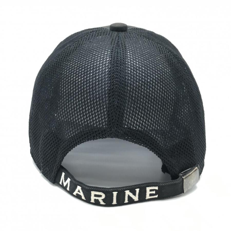 muta MARINE（ムータマリン） メッシュキャップ 黒 シリコンワッペン F