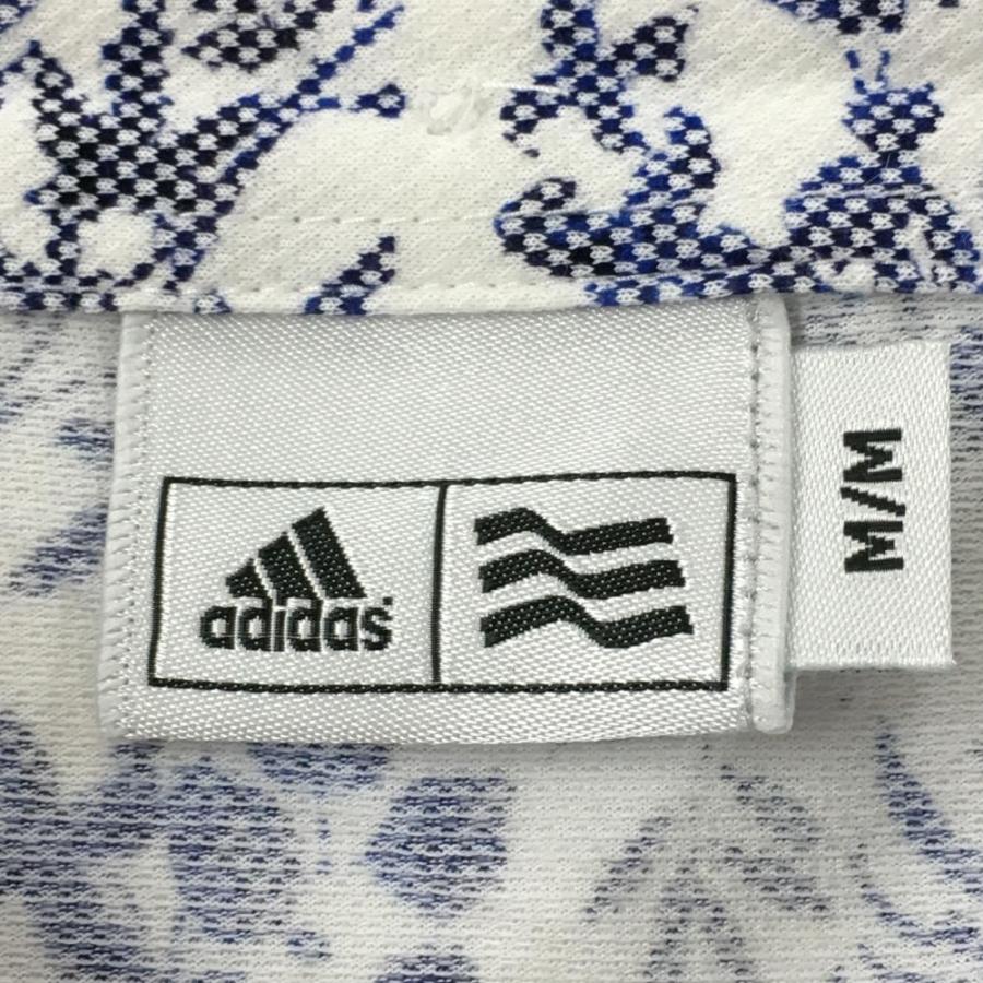 adidas（アディダス） 【超美品】アディダス 半袖ポロワンピース 白