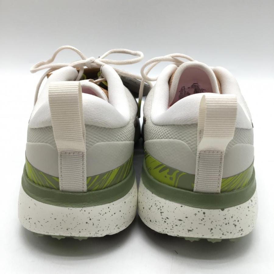 NIKE（ナイキ） 【新品】ナイキ ゴルフシューズ 白×グリーン 一部柄