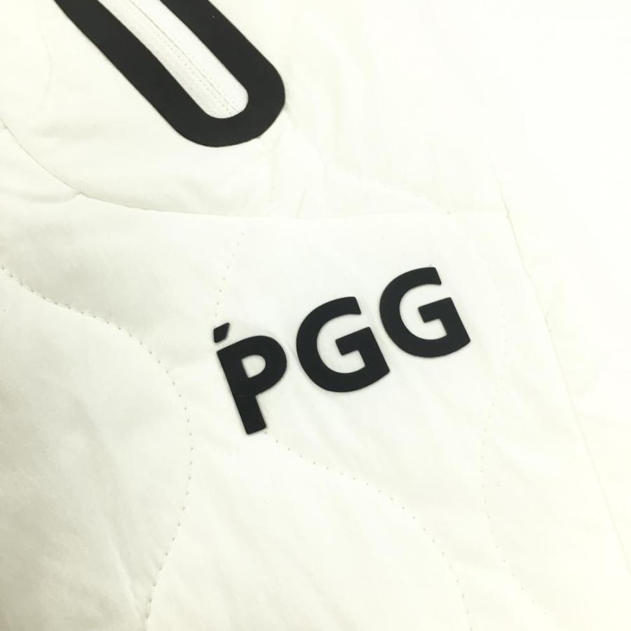 PGG 【超美品】PGGパーリーゲイツ 中綿ナイロンパンツ 白 ジョガー