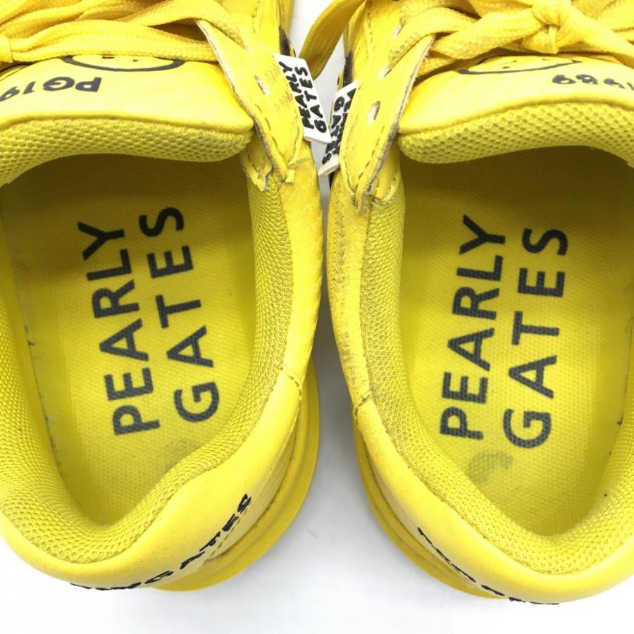 PEARLY GATES（パーリーゲイツ） ローカットゴルフシューズ イエロー