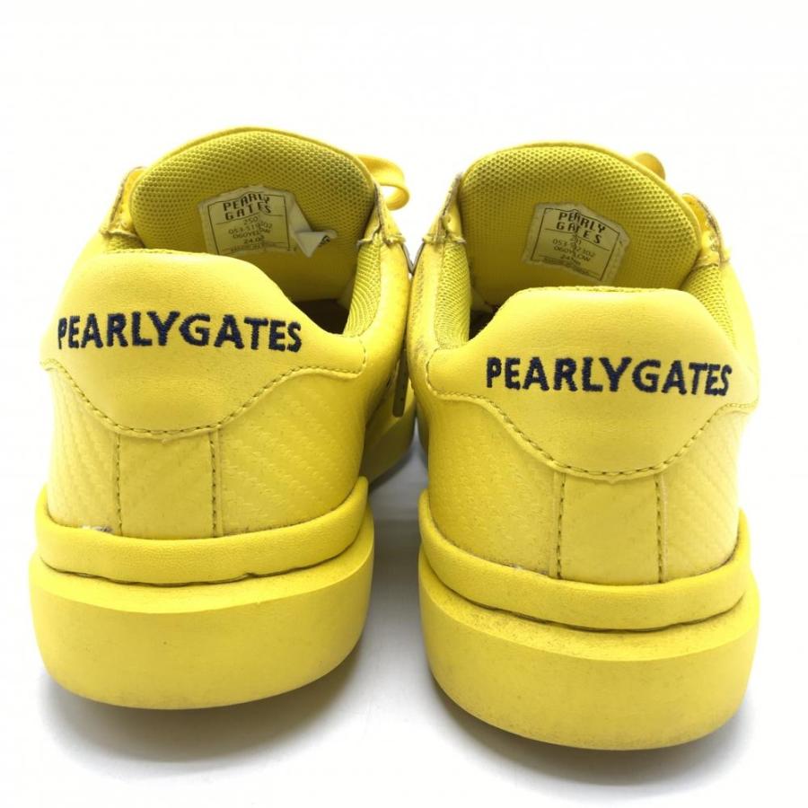 PEARLY GATES（パーリーゲイツ） ローカットゴルフシューズ イエロー