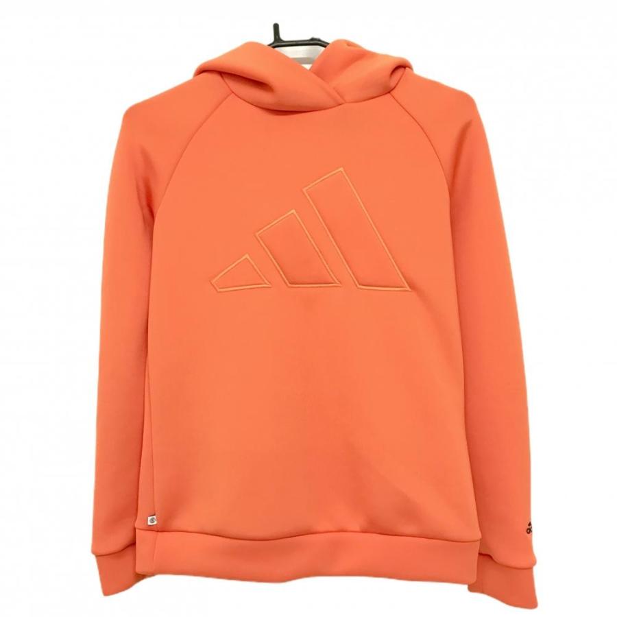 adidas（アディダス） 【超美品】アディダス パーカー オレンジ