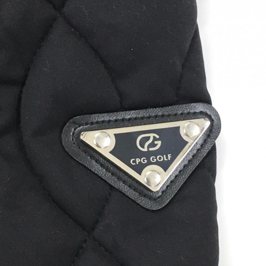 【未使用品】CPG 中綿ジャケット 黒 袖ロゴ Airshut NT メンズ 3(L) ゴルフウェア 2024年モデル CPG CPG GOLF 【未使用品】CPG 中綿ジャケット 黒 袖ロゴ Airshut NT