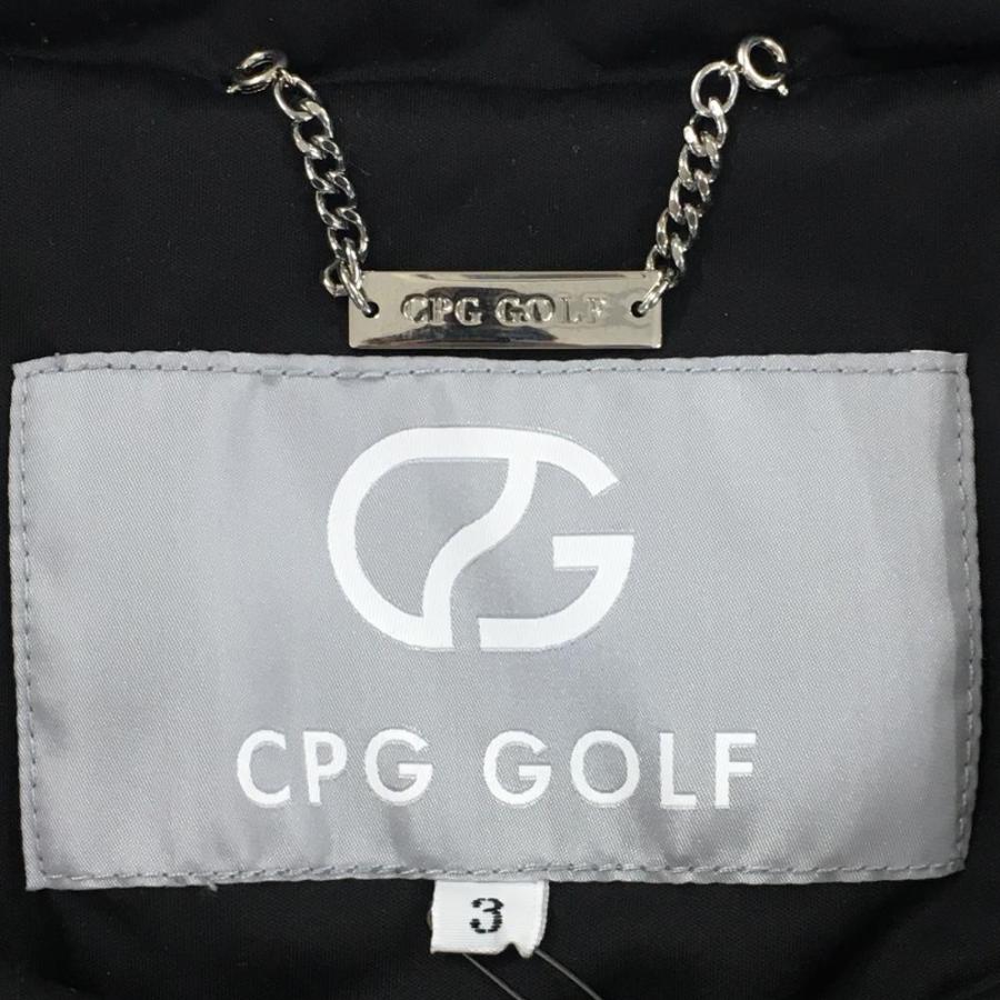 CPG GOLF 【未使用品】CPG 中綿ジャケット 黒 袖ロゴ Airshut NT