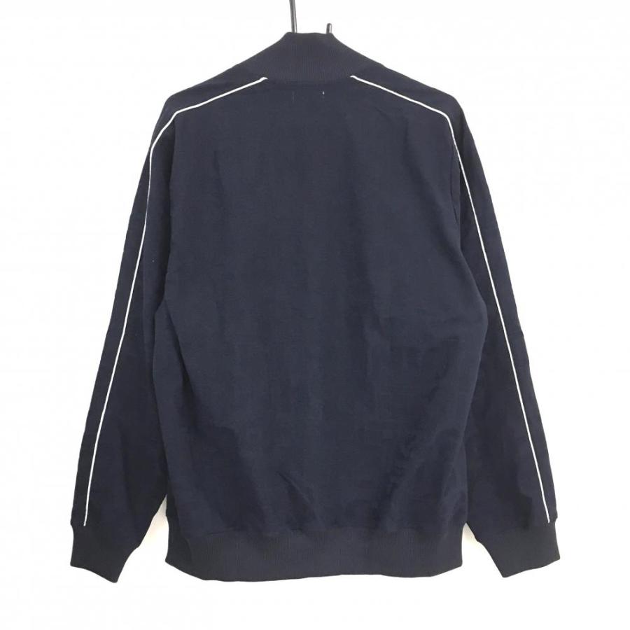 CPG GOLF ジップアップ ジャケット ネイビー CPG GOLF 【超美品】CPG ジャケットブルゾン ネイビー ロゴ総柄地模様