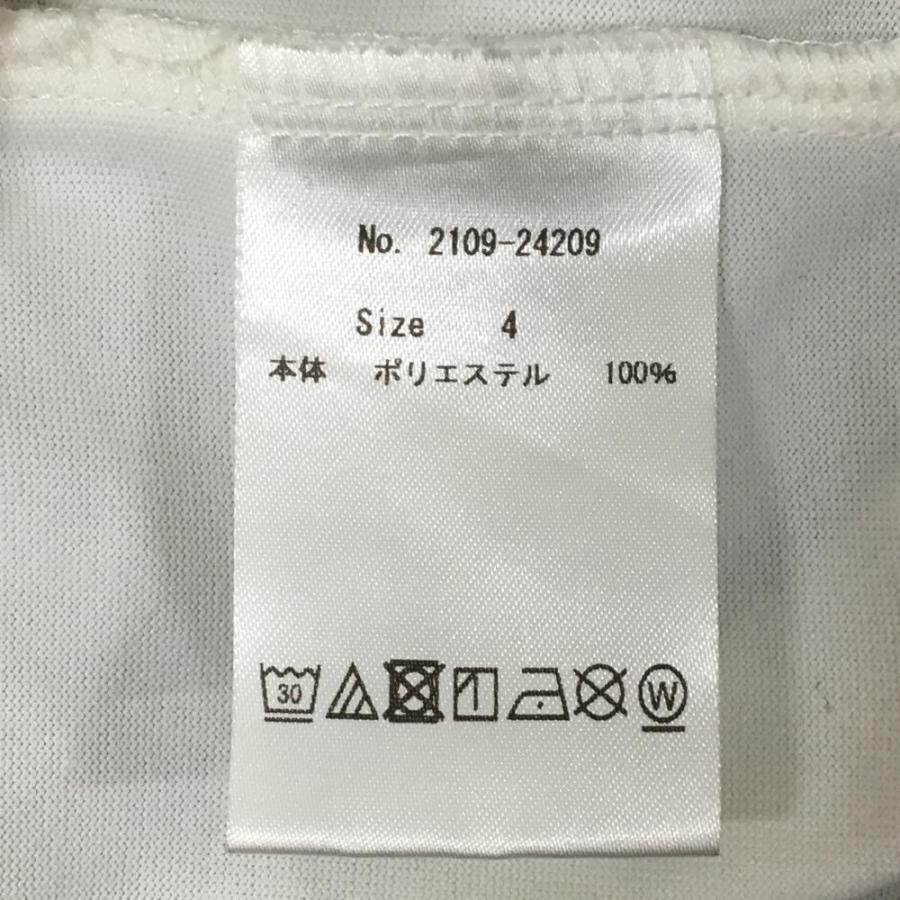 CPG GOLF 【美品】CPG 長袖ポロシャツ 黒×白×ベージュ 袖ロゴプリント