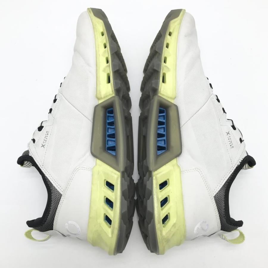 ecco（エコー） ゴルフシューズ 白×イエロー系 13042411007 BIOM C4