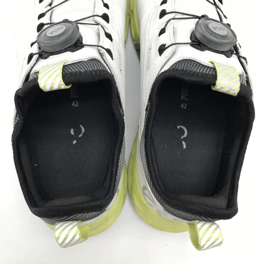 ecco（エコー） ゴルフシューズ 白×イエロー系 13042411007 BIOM C4