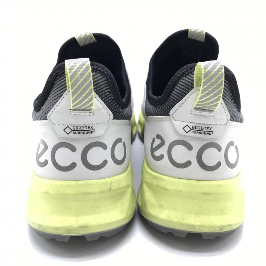 ecco（エコー） ゴルフシューズ 白×イエロー系 13042411007 BIOM C4