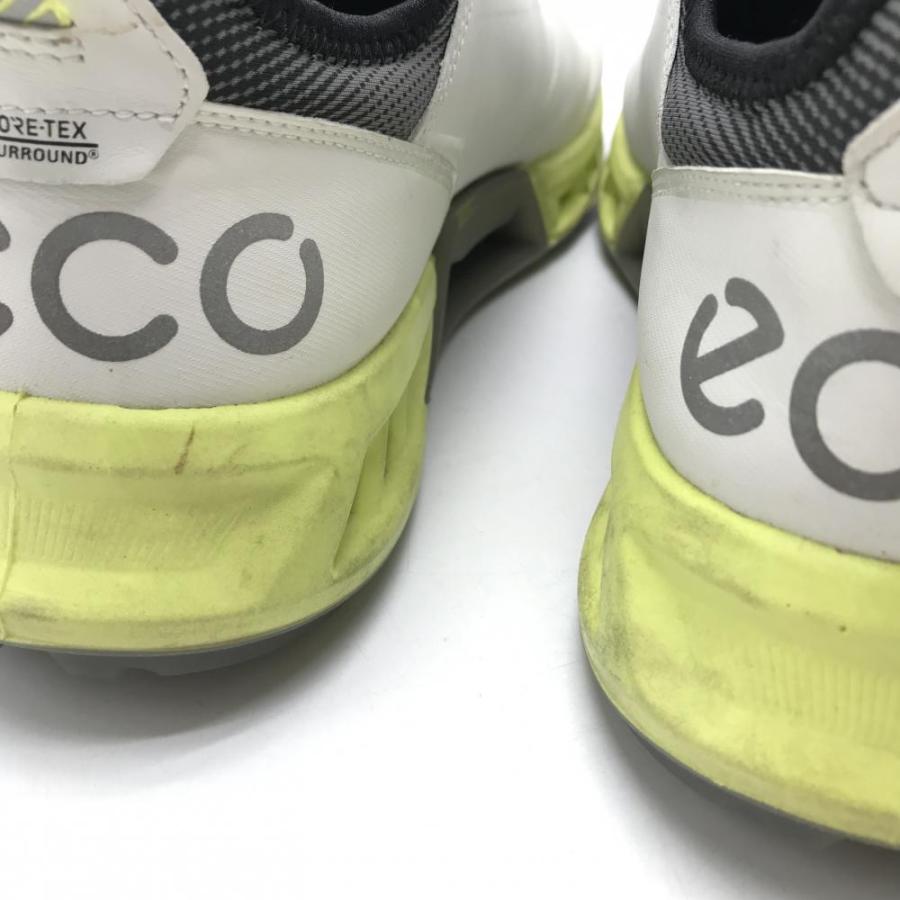 ecco（エコー） ゴルフシューズ 白×イエロー系 13042411007 BIOM C4