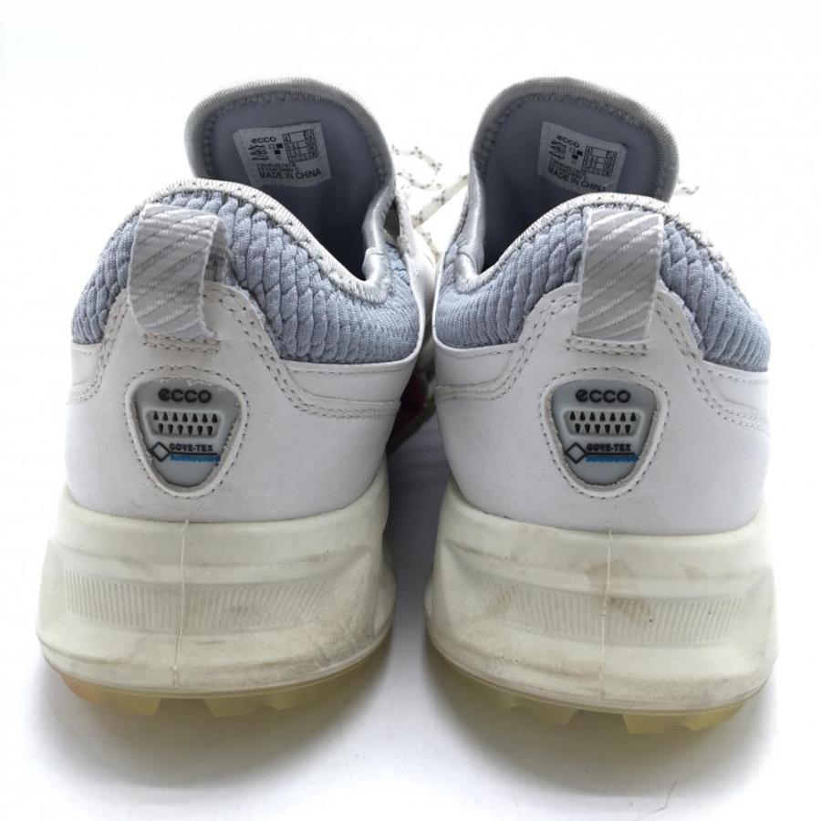 ecco（エコー） ゴルフシューズ 白×グレー 13040457876 BIOM C4 GORE