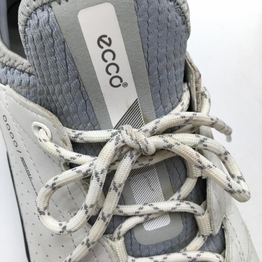 ecco（エコー） ゴルフシューズ 白×グレー 13040457876 BIOM C4 GORE