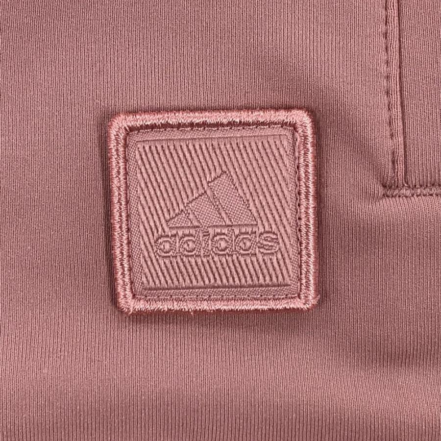 adidas（アディダス） 【美品】アディダス ジップパーカー ピンク ロゴ