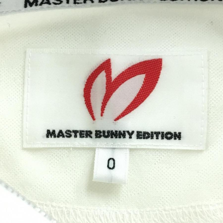 【極美品】マスターバニーエディション　長袖　ポロシャツ　ロゴ刺繍　XL　グレー MASTER BUNNY EDITION（マスターバニーエディション） 【超美品