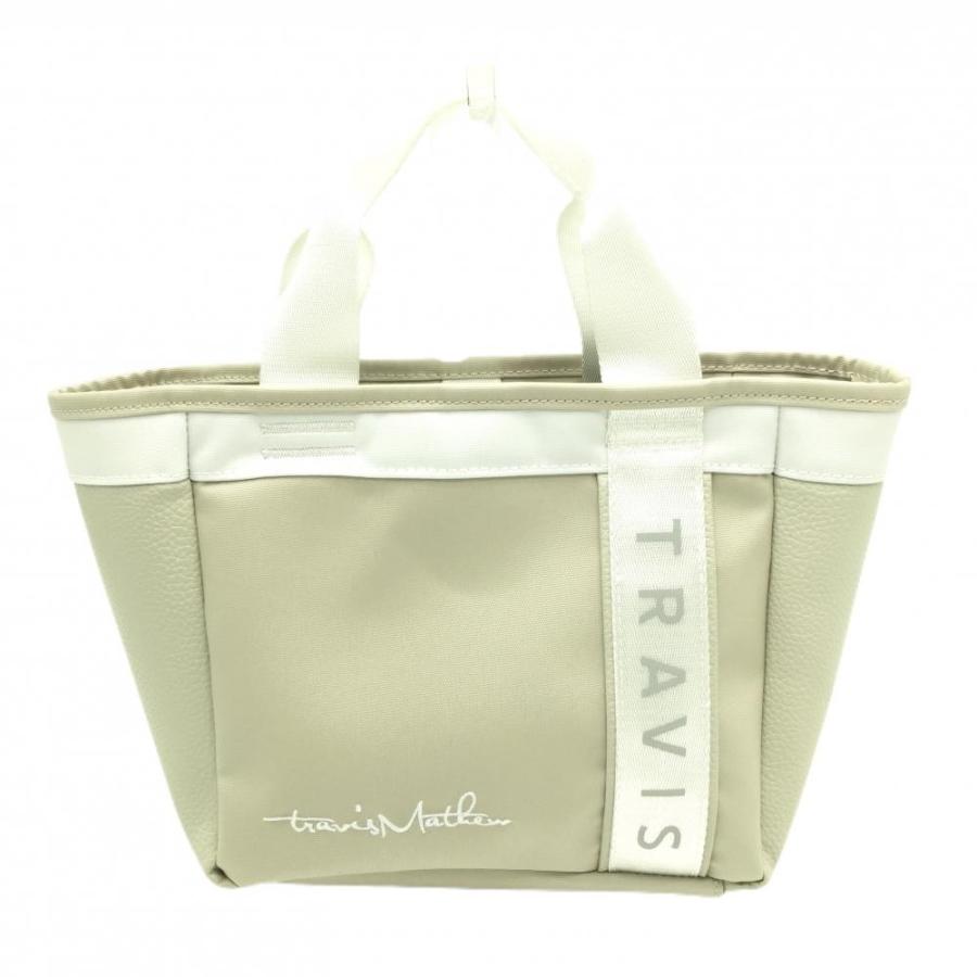 TRAVISMATHEW 【美品】トラヴィスマシュー カートバッグ ベージュ×白