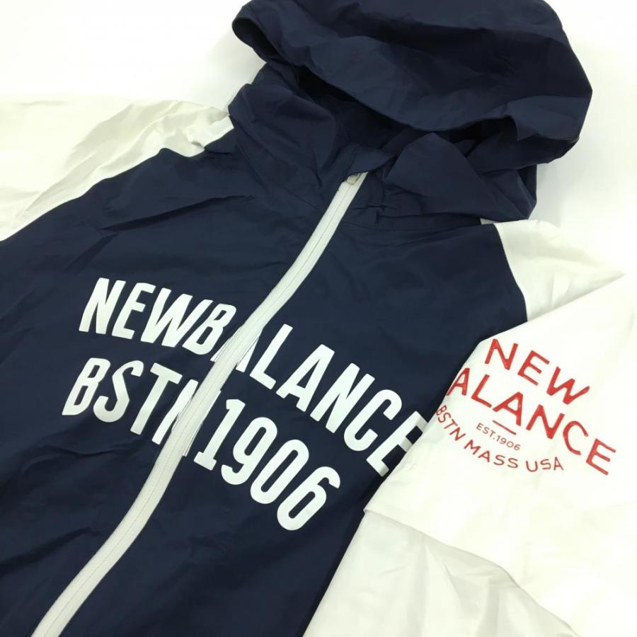 【美品】ニューバランス レインウェア(2WAYワンピース×レッグカバー) ネイビー×白 レディース 1(M) ゴルフウェア New Balance_2