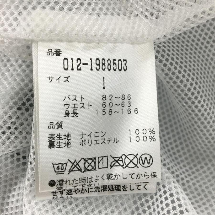 【美品】ニューバランス レインウェア(2WAYワンピース×レッグカバー) ネイビー×白 レディース 1(M) ゴルフウェア New Balance_6