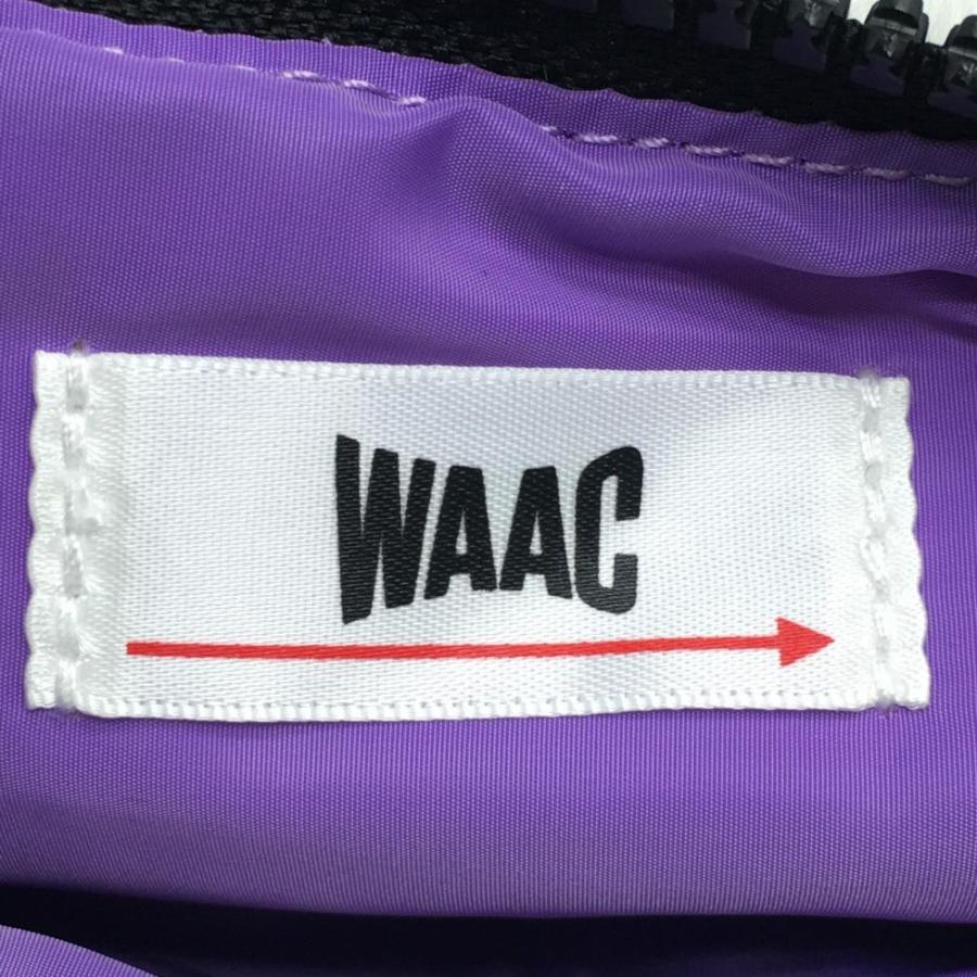 WAAC 【超美品】ワック ハンドウォーマー 白 ファー ウエストポーチ