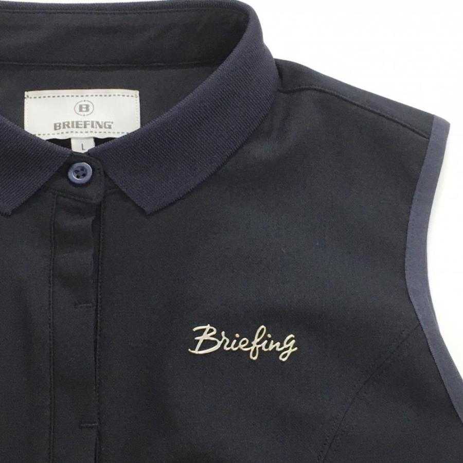 美品　BRIEFING GOLF ブリーフィング ノースリーブポロワンピース BRIEFING GOLF（ブリーフィングゴルフ） 【新品】ブリーフィング
