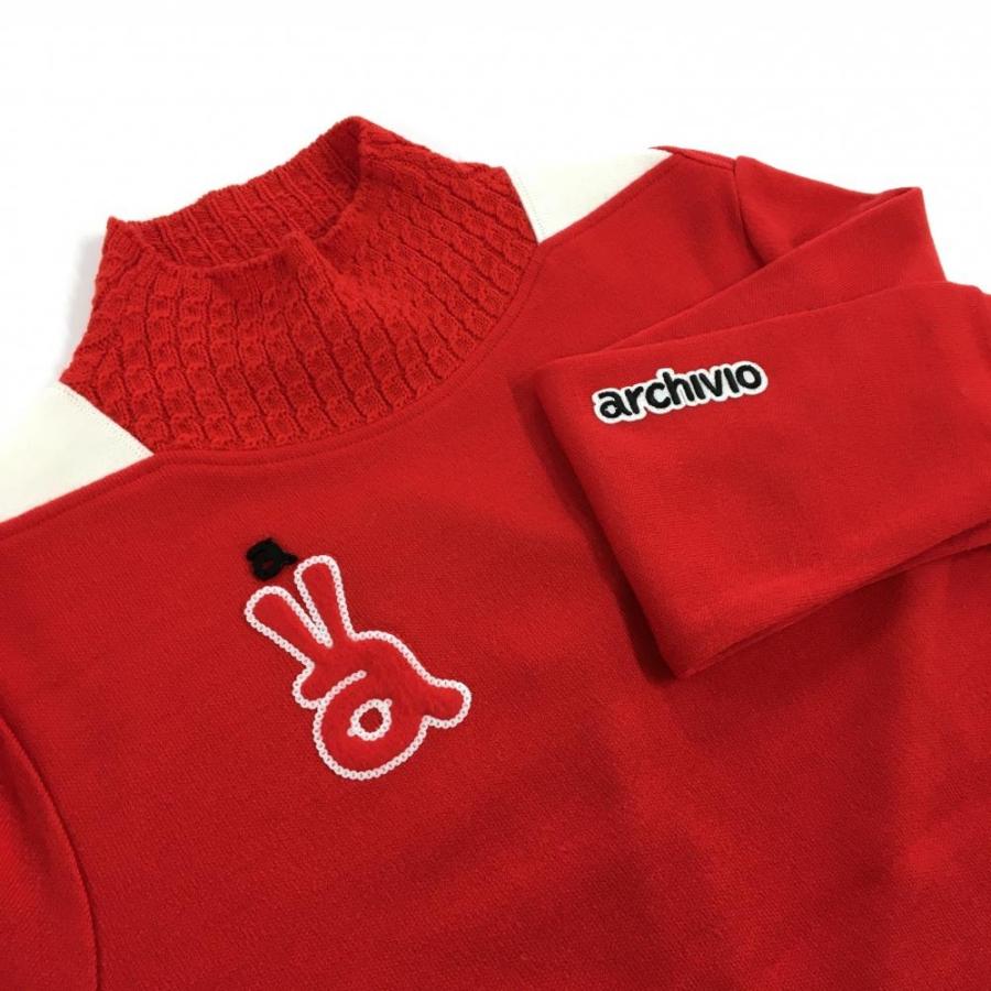 archivio（アルチビオ） 【超美品】アルチビオ 長袖ハイネックシャツ