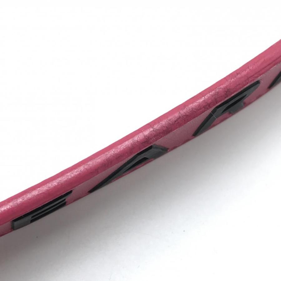 PEARLY GATES（パーリーゲイツ） ベルト ピンク×黒 ロゴ レディース