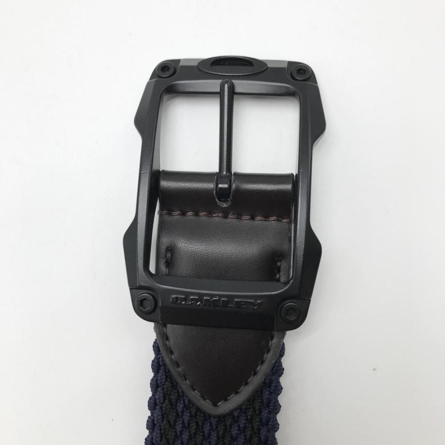 OAKLEY（オークリー） 【美品】オークリー メッシュベルト ネイビー×黒
