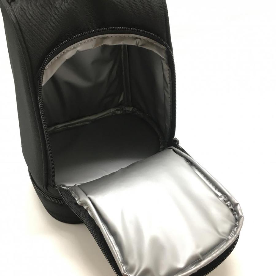 NIKE（ナイキ） 【新品】ナイキ 2層式カートバッグ 黒 ロゴシルバー