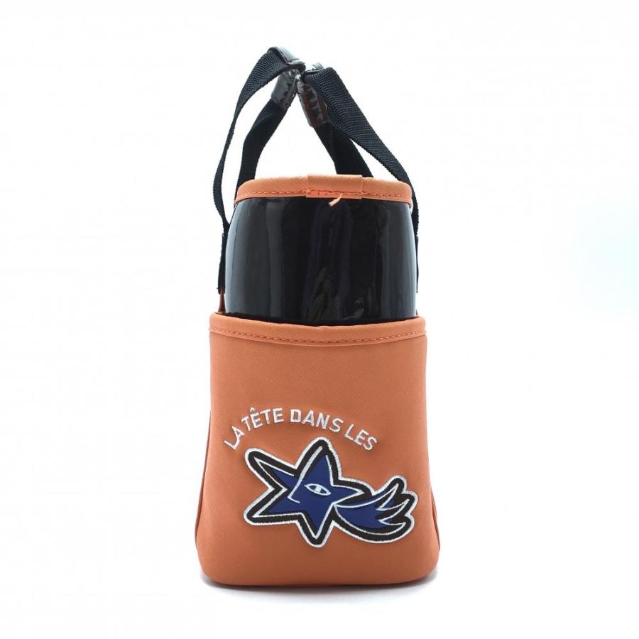 美品【CASTELBAJAC】カステルバジャック カートバック(保冷バック) CASTELBAJAC（カステルバジャック） 保冷カートバッグ オレンジ ロゴ
