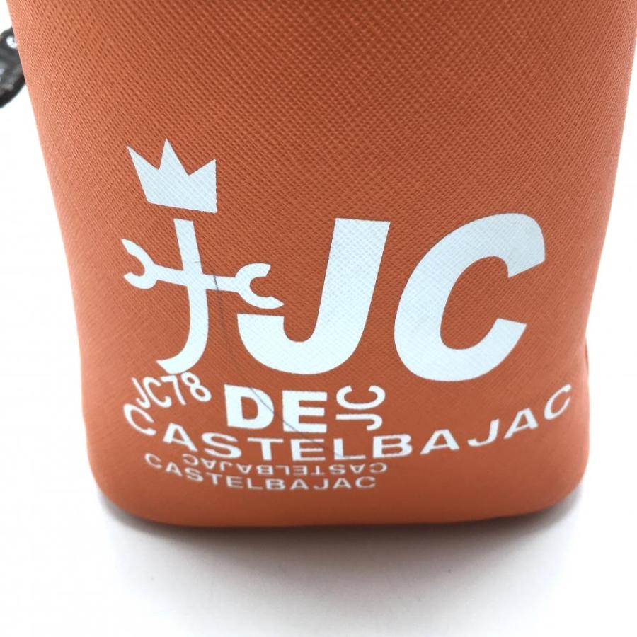 CASTELBAJAC（カステルバジャック） 保冷カートバッグ オレンジ ロゴ