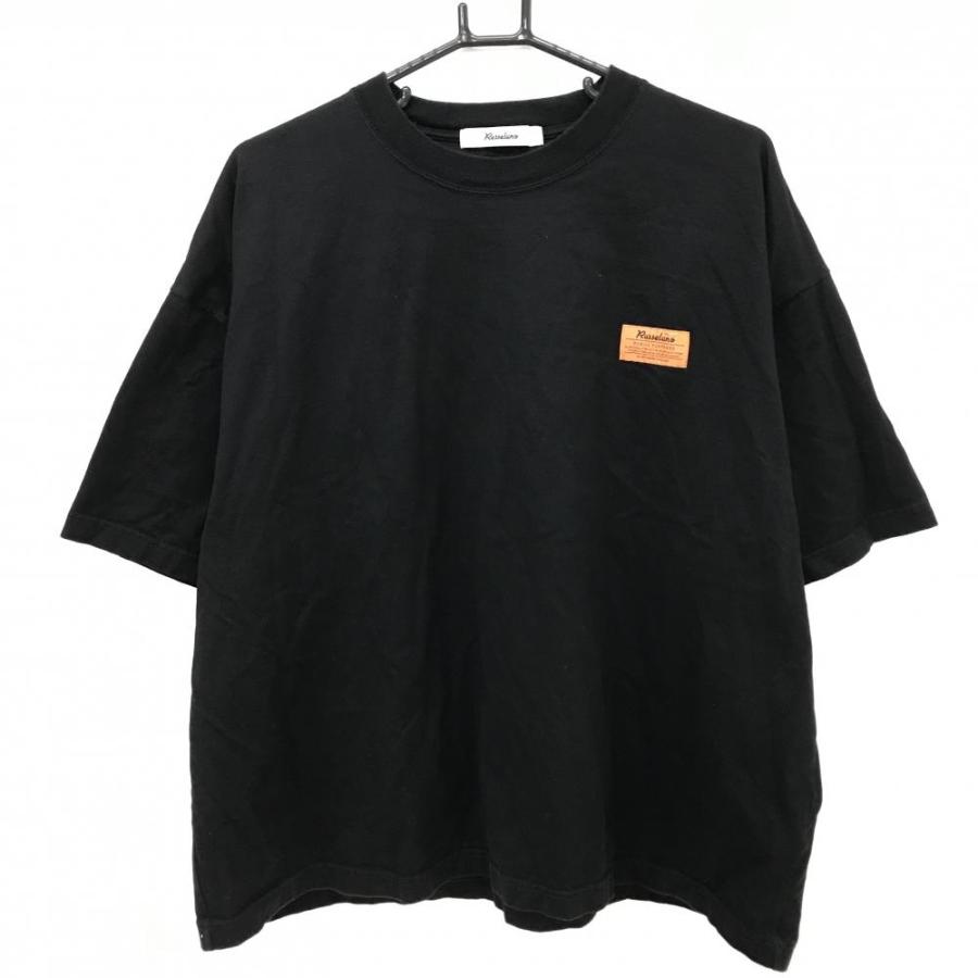 Russell ゴルフウェア Russeluno（ラッセルノ） 【美品】ラッセルノ Tシャツ 黒 綿100
