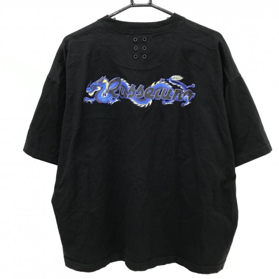 Russeluno（ラッセルノ） 【美品】ラッセルノ Tシャツ 黒 綿100