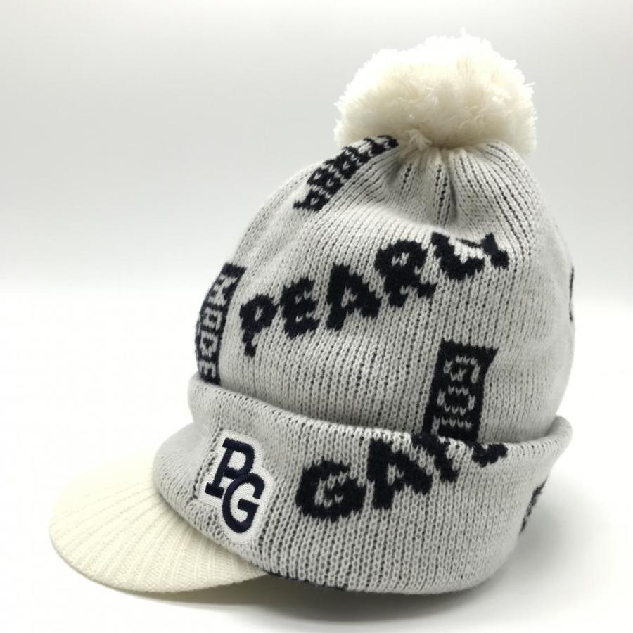 PEARLY GATES（パーリーゲイツ） 【新品】パーリーゲイツ つば付ニット 