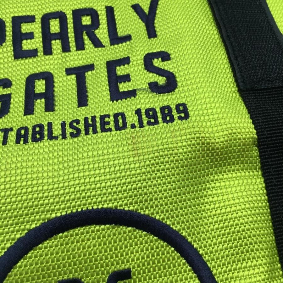PEARLY GATES（パーリーゲイツ） マルチポーチ イエローグリーン ニコ
