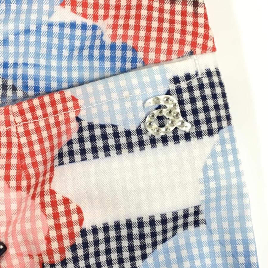 archivio（アルチビオ） 【美品】アルチビオ スカート 白×ブルー