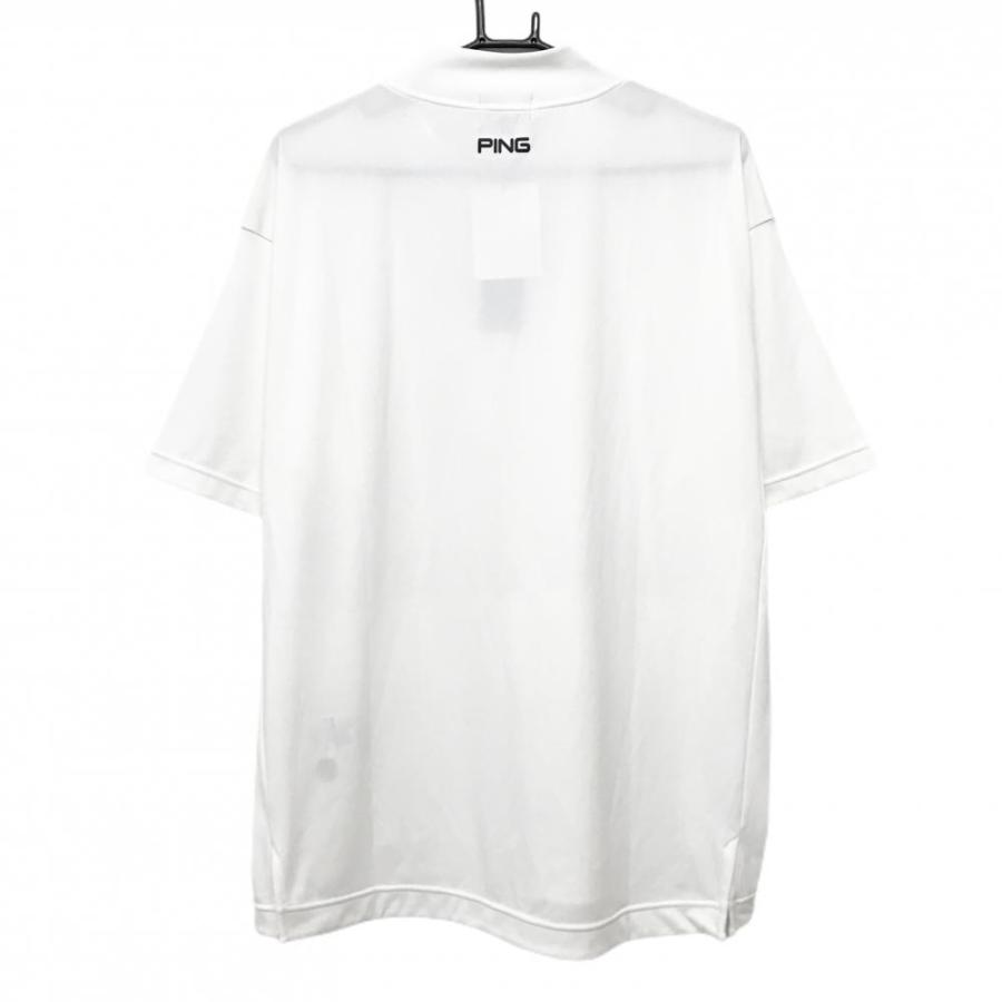 【極美品】ピン モックネック シャツ 蓄熱保温 ヒートエナジー ロンT 白 3L 極美品】ピン モックネック シャツ 蓄熱保温 ヒートエナジー ロンT 白