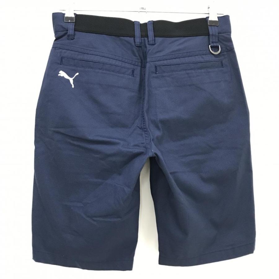 PUMA DRI-CELL ネイビー M ハーフパンツセット PUMA（プーマ） 【超美品】プーマ ハーフパンツ ネイビー 地模様