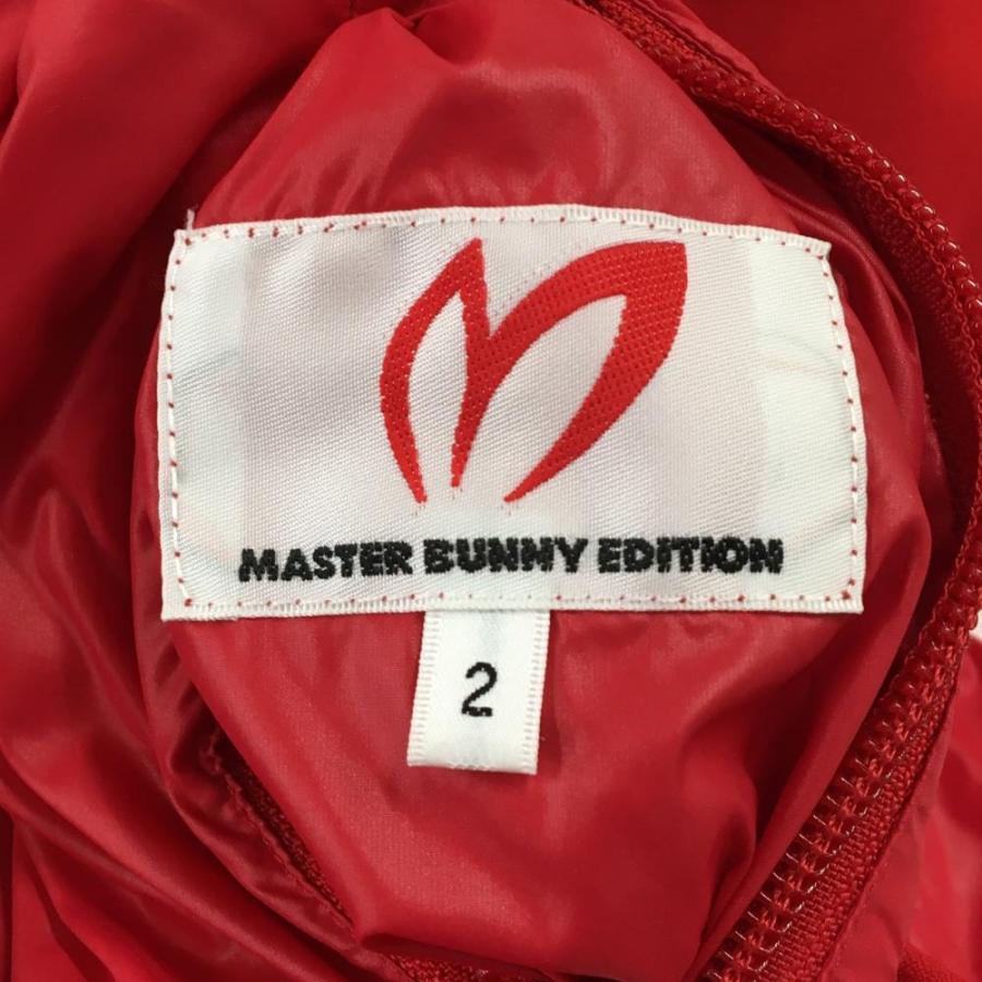 MASTER BUNNY EDITION レッドダウンジャケット MASTER BUNNY EDITION（マスターバニーエディション） マスターバニー